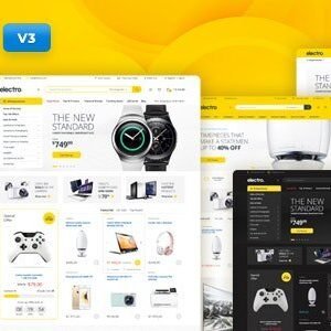 Electro Electronics Store WooCommerce Theme v3.1.1