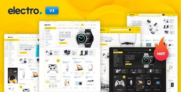 Electro Electronics Store WooCommerce Theme v3.1.1